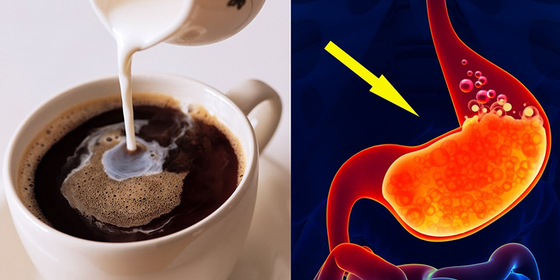 Uống trà hay cà phê vào sáng sớm làm tăng axit trong dạ dày