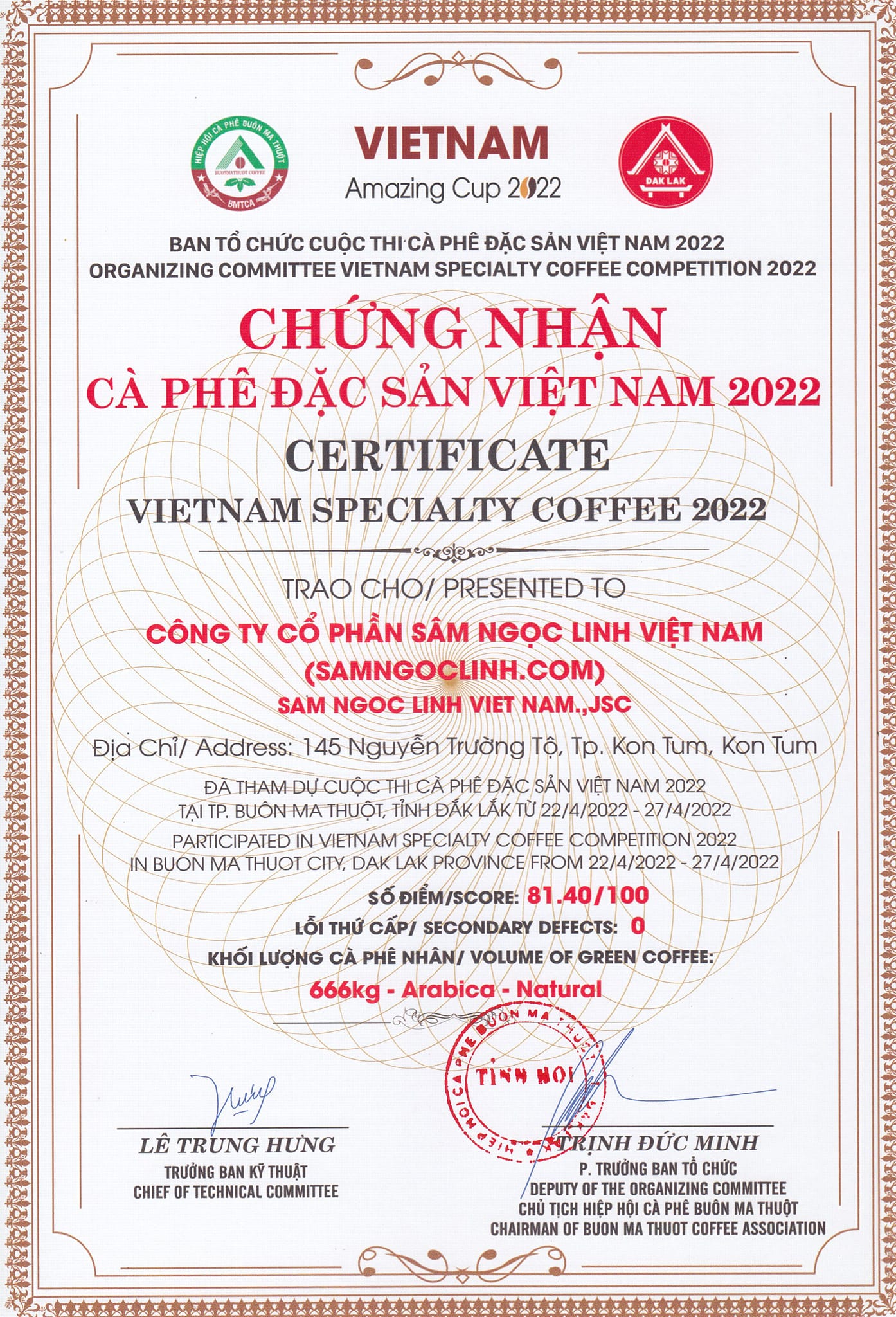 Cà phê sâm ngọc linh 19 Cà phê sâm ngọc linh