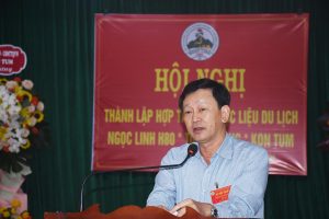 Đồng chí Bí thư Tỉnh ủy Dương Văn Trang phát biểu tại Hội nghị. Ảnh: VP